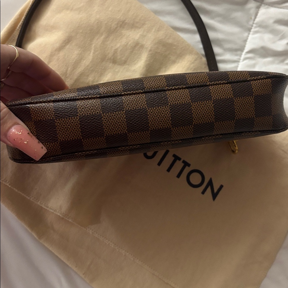 Louis Vuitton pochette accessories Damier ebene - Picture 5 of 9